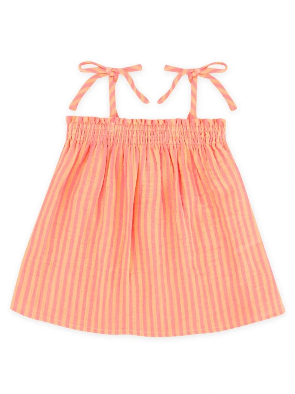 Feather 4 Arrow Swing Top - Size 6/7 NEW Papaya Stripe